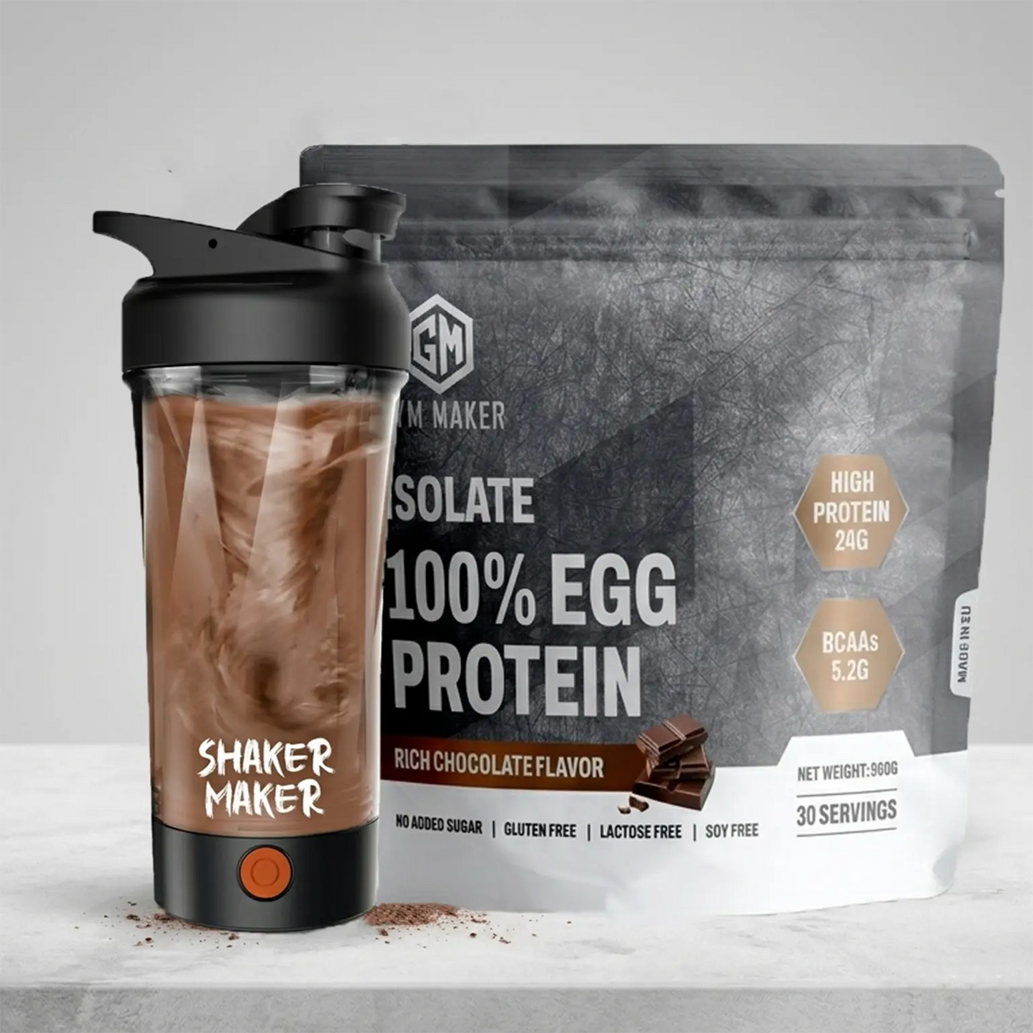 Shaker Maker + Egg Protein Combo